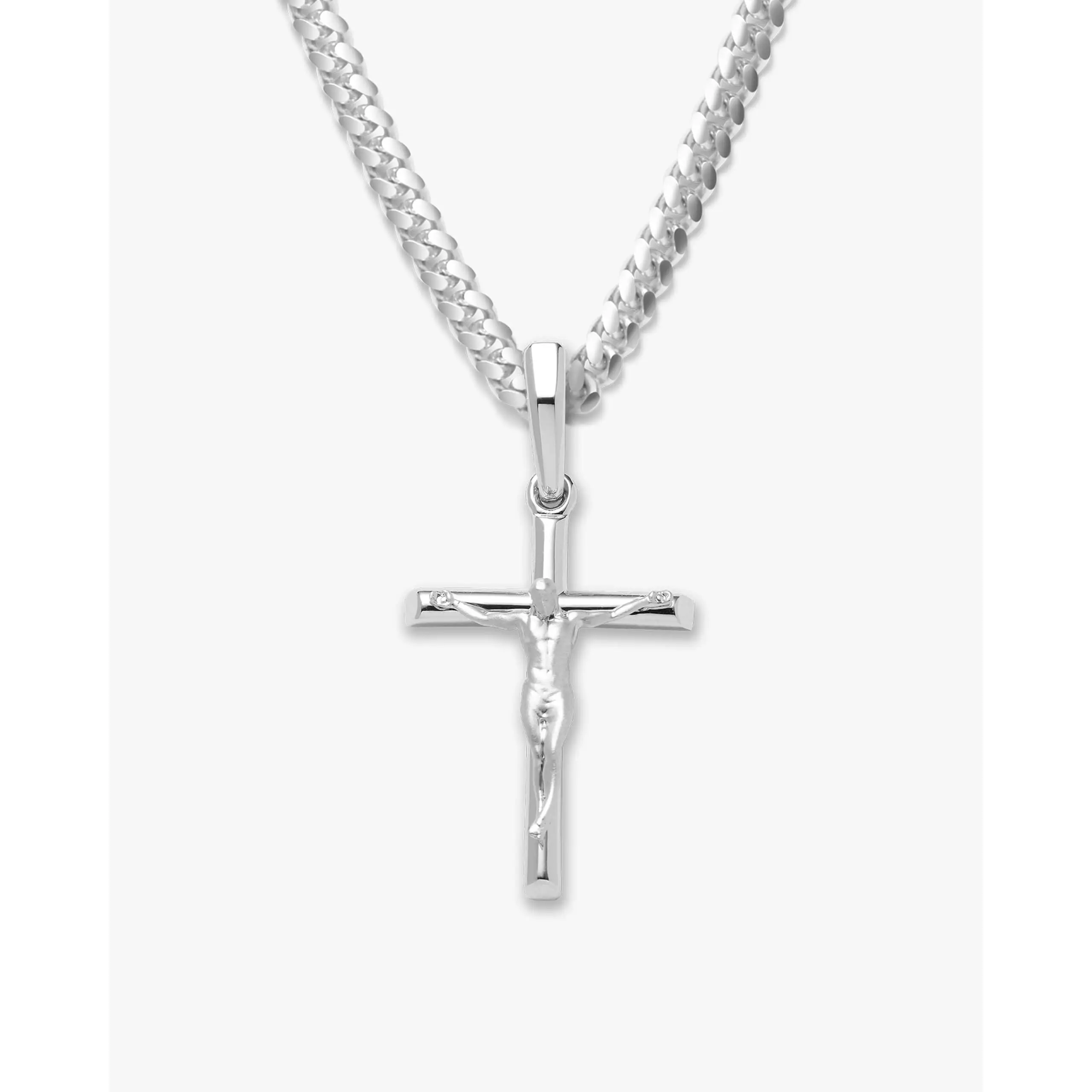 JAXXON Crucifix Pendant Silver - Pendant Only
