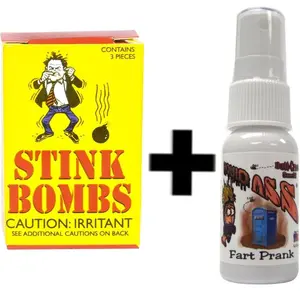Liquid Ass Spray & Stink Bomb Set – The Ultimate Prank Kit! 🤢💨