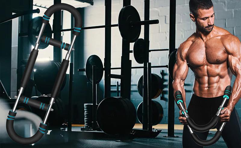 Nexpowx Arm Trainer, Adjustable Chest Workout, Enhance Chest and Arm Muscles Men's Fitness Trainer, Detachable Portable Spring Resistance Home Fitness Equipment