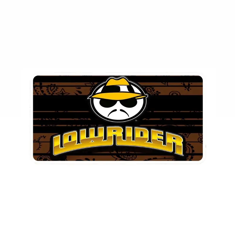LowRider License Plate