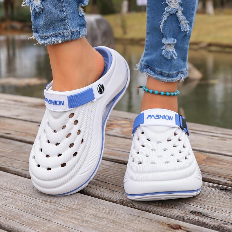 Men's and Women's  Clogs Outdoor Thick Sole Non-Slip Odor Resistant Durable Quick Drying Soft Beach Sandals.Summer Slippers