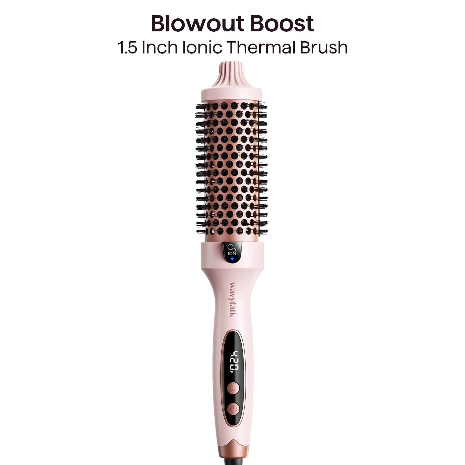 Wavytalk Ultimate Hair Styling Kit: Curler, Blow Dryer & Heat Protectant