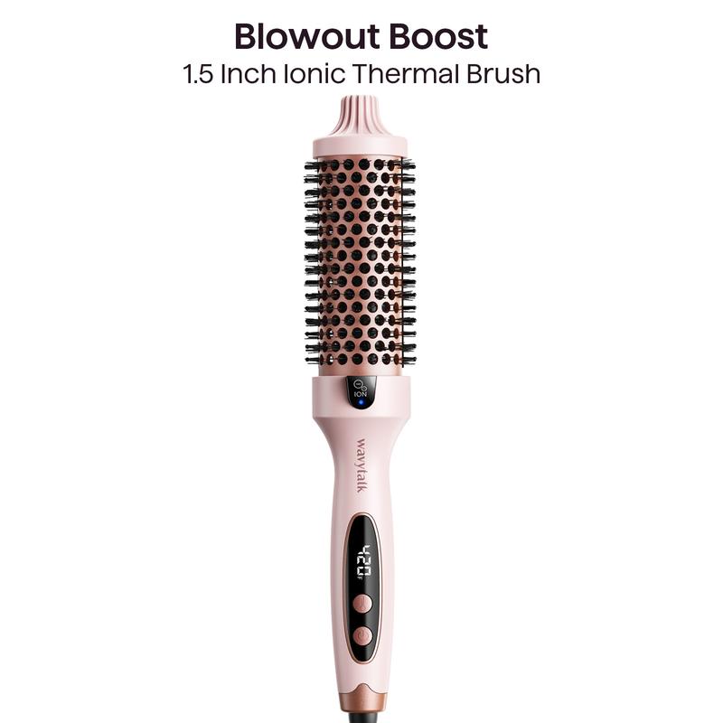 Wavytalk Ultimate Hair Styling Kit: Curler, Blow Dryer & Heat Protectant