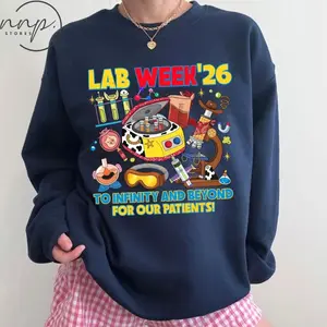 Lab Story Lab Week 2026 Medical Laboratory Technician Team T-shirt, Mystery Machine Shirt, Lab Assistant Phlebotomist 1
