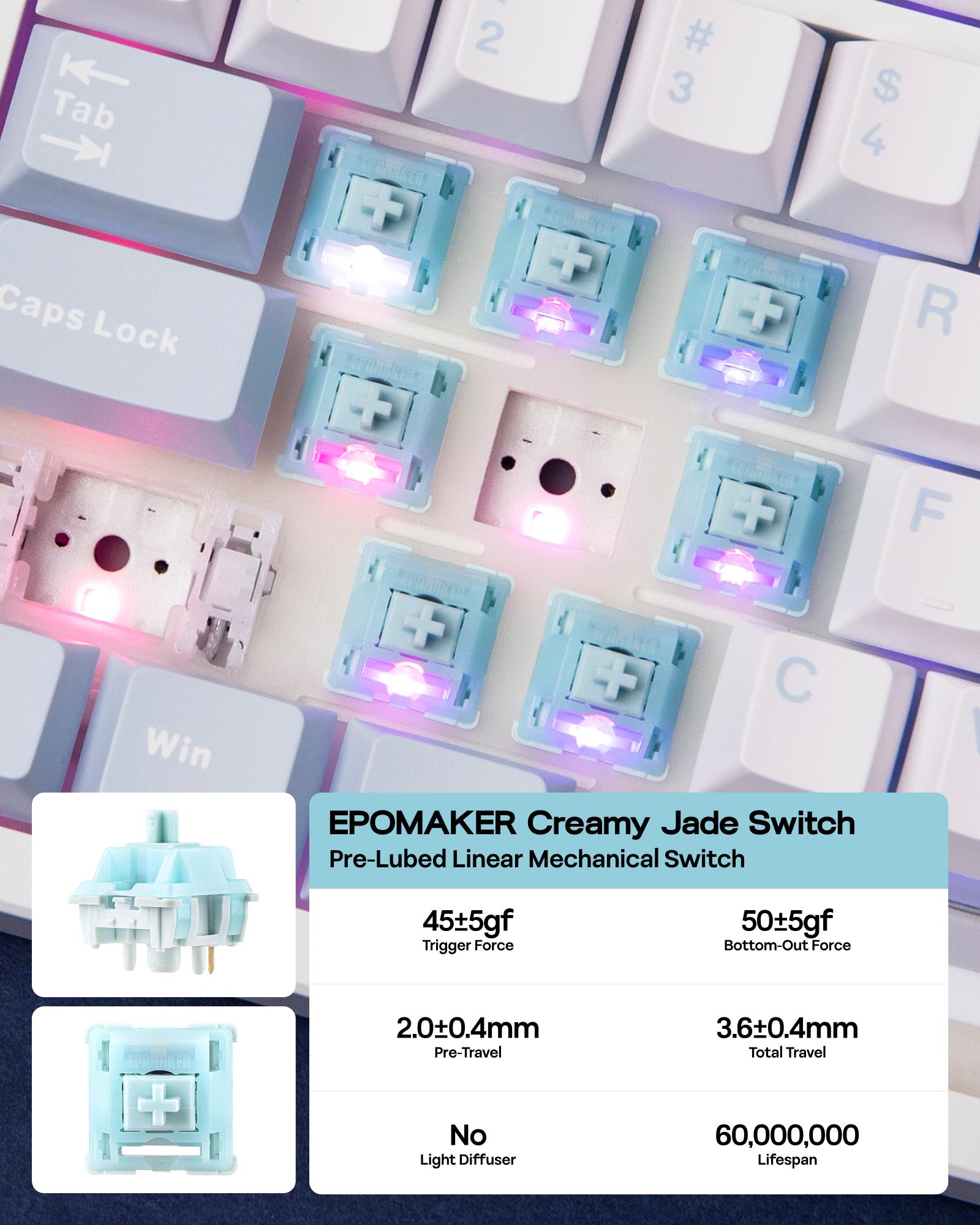 EPOMAKER TH108 Gasket 100% Wireless Full Size Mechanical Keyboard 108 Keys Hot Swap South-facing Custom Driver RGB Backlit Tri-Mode USB-C/BT 5.0/2.4GHz for PC/Mac/Linux PC gaming accessories keyboards for gaming creamy keyboard TikTokShopSpringGlowUp EPOMAKER TH108 Gasket 100% Wireless Full Size Mechanical Keyboard 108 Keys Hot Swap South-facing Custom Driver RGB Backlit Tri-Mode USB-C/BT 5.0/2.4GHz for PC/Mac/Linux PC gaming accessories keyboards for gaming creamy keyboard TikTokShopSpringGlowUp