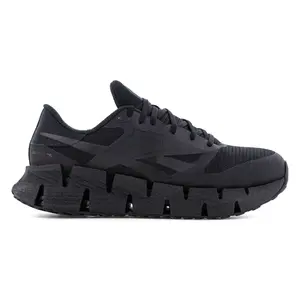 Reebok Womens Floatzig Athletic Composite Toe Black Mesh Work Shoes 9 W