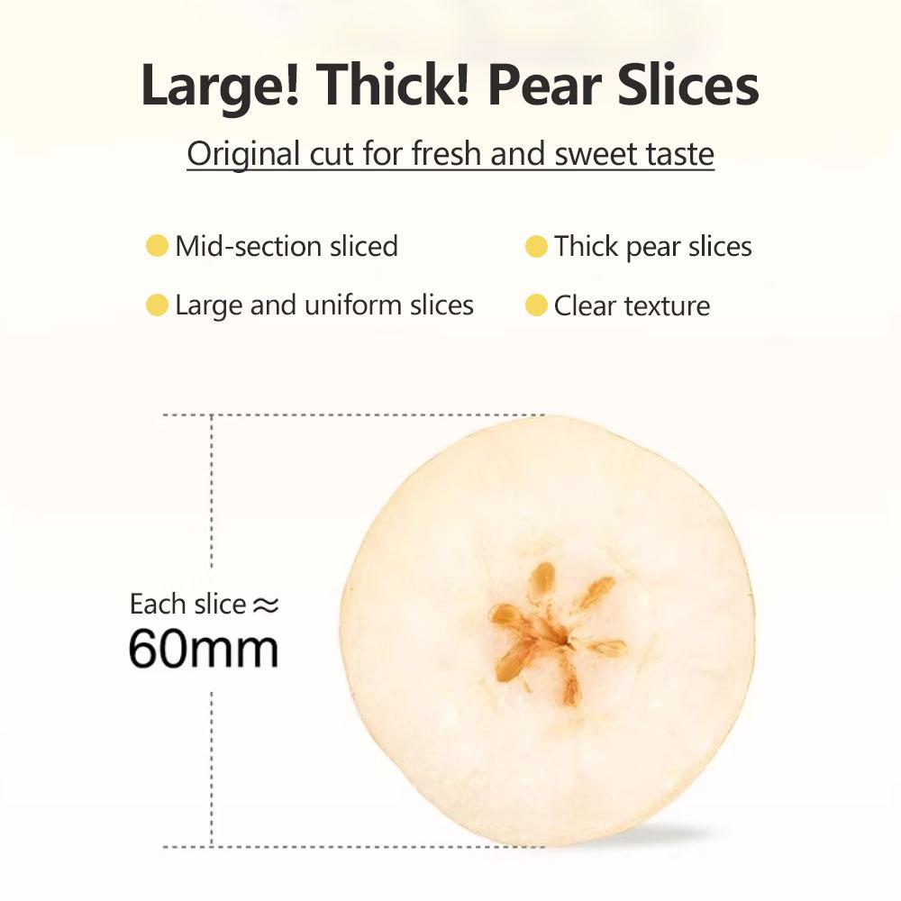 Cough-relieving Tea Big Pear Tea 3pcs Big Pear 152g(19g×8pack) Caffeine Free Individual Packaging With Goji Berry Red Dates Pear Lily Snow Fungus And Rock Sugar
