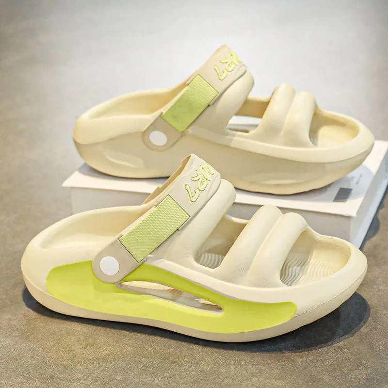 Men Summer Outdoor Thick Sole Sports Dual Use Sandals Driving Trendy Beach Walking Hiking Fisherman Quick Dry Aqua Slip On Comfortable 2026 Ventilated Modern Casual Chic Essential Fashion Cushion Comfort Versatile