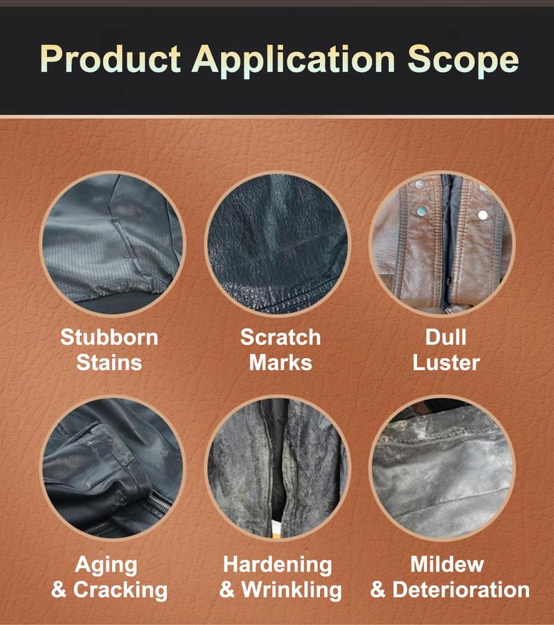 Lufane Furniture Care  Cream - All-Natural, Non-ToxicLeather Conditioner - Waterproof Formula. Repairsgenuine leather sofas, car leather seats, office leatherchairs, home leather chairs, shoes, wallets, jackets,handbags, and equestrian equipment.