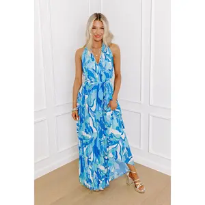 Positano Bound Pleated Jumpsuit