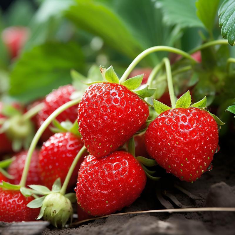 Giant Strawberry Seeds 200pcs Evergreening PlantFruit Seeds Sweet and Delicious All Seasons Easy to Grow Abundant Harvests Exceptional Flavor