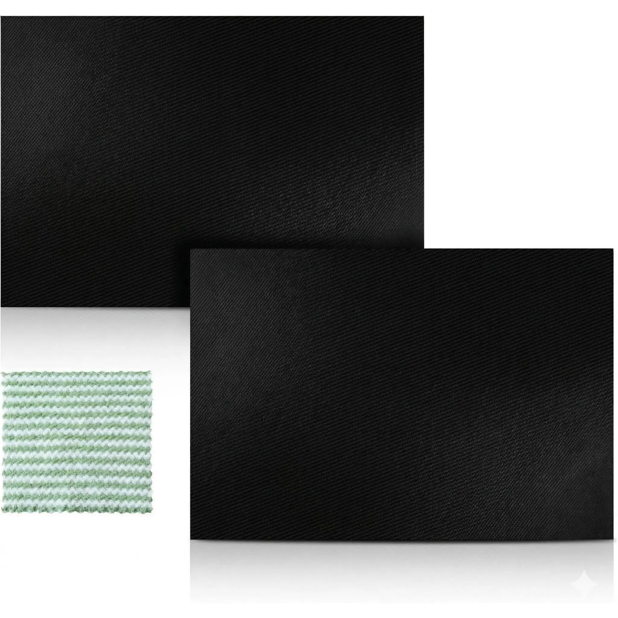 2 Pack Gas Stove Burner Liners, Universal Trim-to-Fit PTFE Protectors with No Pre-Cut Holes, Reusable Non-Stick Washable Kitchen Mats, 24.4"x16.3"