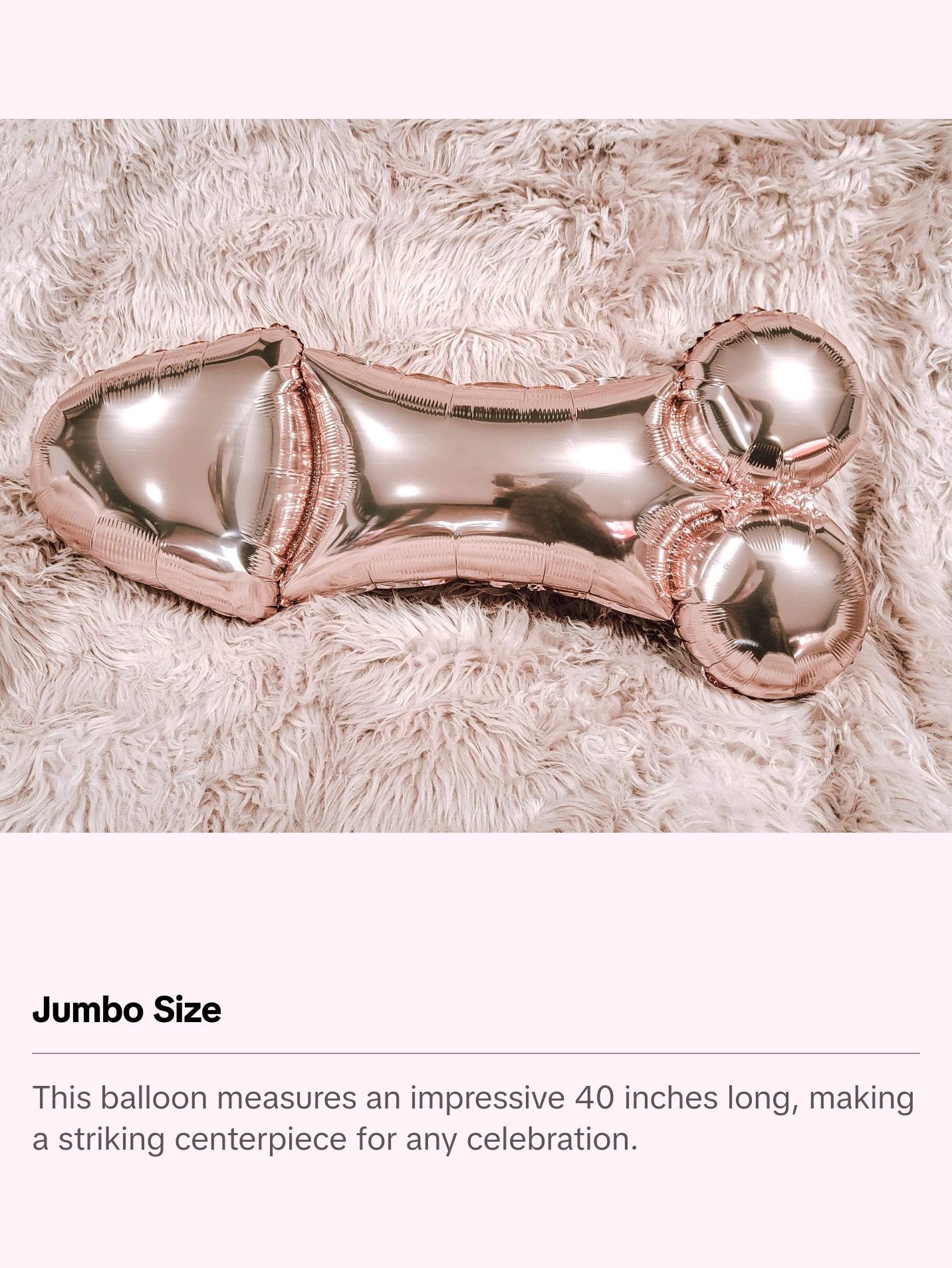 40" Foil Bachelorette Balloon funny party decor