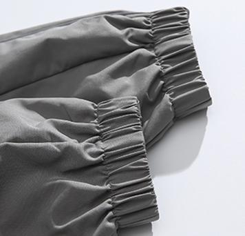 Men's Solid Color Waterproof Windproof Drawstring Zip-up Hoodie Jacket, Casual Long-Sleeve Outdoor Coat with Zipper Pockets, Suitable for Outdoor Activities, All-Season Men's Apparel, Menswear