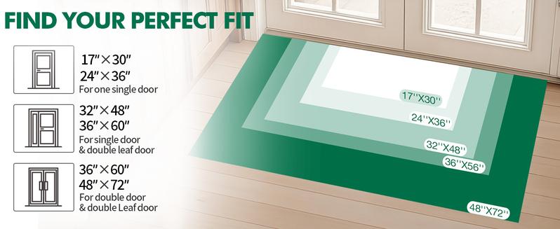 LUMI Ultra Thin Indoor Door Mat for Entrance, Non Slip Entryway Mat, Low Profile Doormat, Unique Herringbone Design Carpet for Inside, Patio, Porch, Beige dog washable rugs five bow rug house