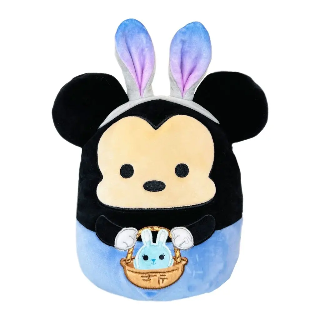Squishmallows 8" Disney Easter Bunny Mickey Mouse Durable, Soft, Fluffy Stuffed Animal Collectible Plush Toy