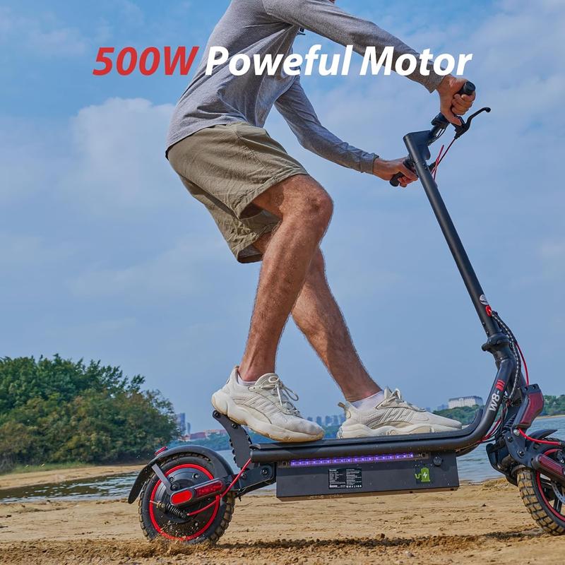【Valentine's Day】Electric Scooter, 1000W/500W, 28MPH/25MPH,40 Miles/28 Miles/23Miles, 54.6V14Ah/48V15Ah Battery, 10''/11'' All-terrain Tires,  Dual Braking System & Suspension System, Foldable Commuter Electric Scooter Adults for Adults/Youths