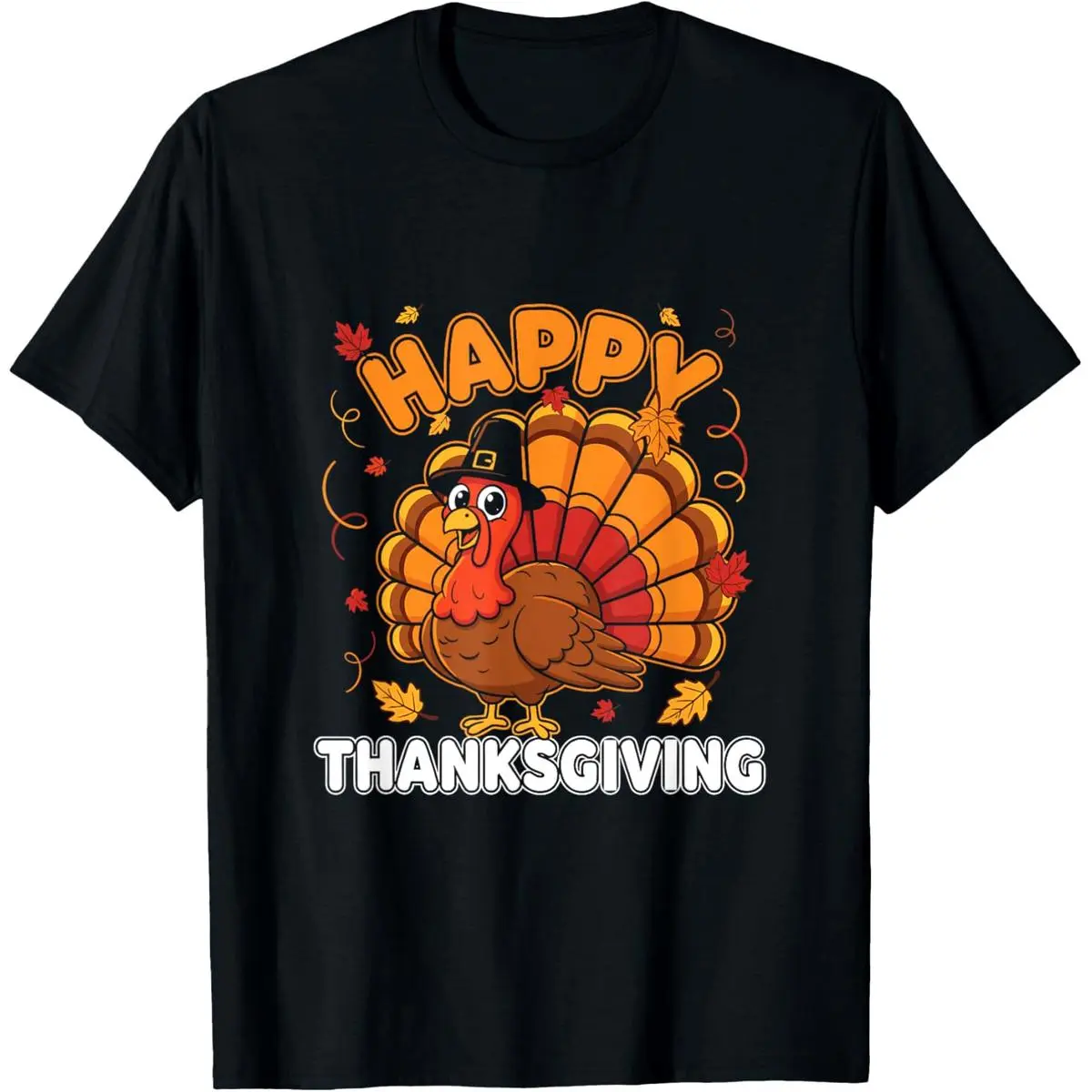Thanksgiving Shirts for Men Turkey Shirts Mens T-Shirt Everyday Cotton T-Shirt