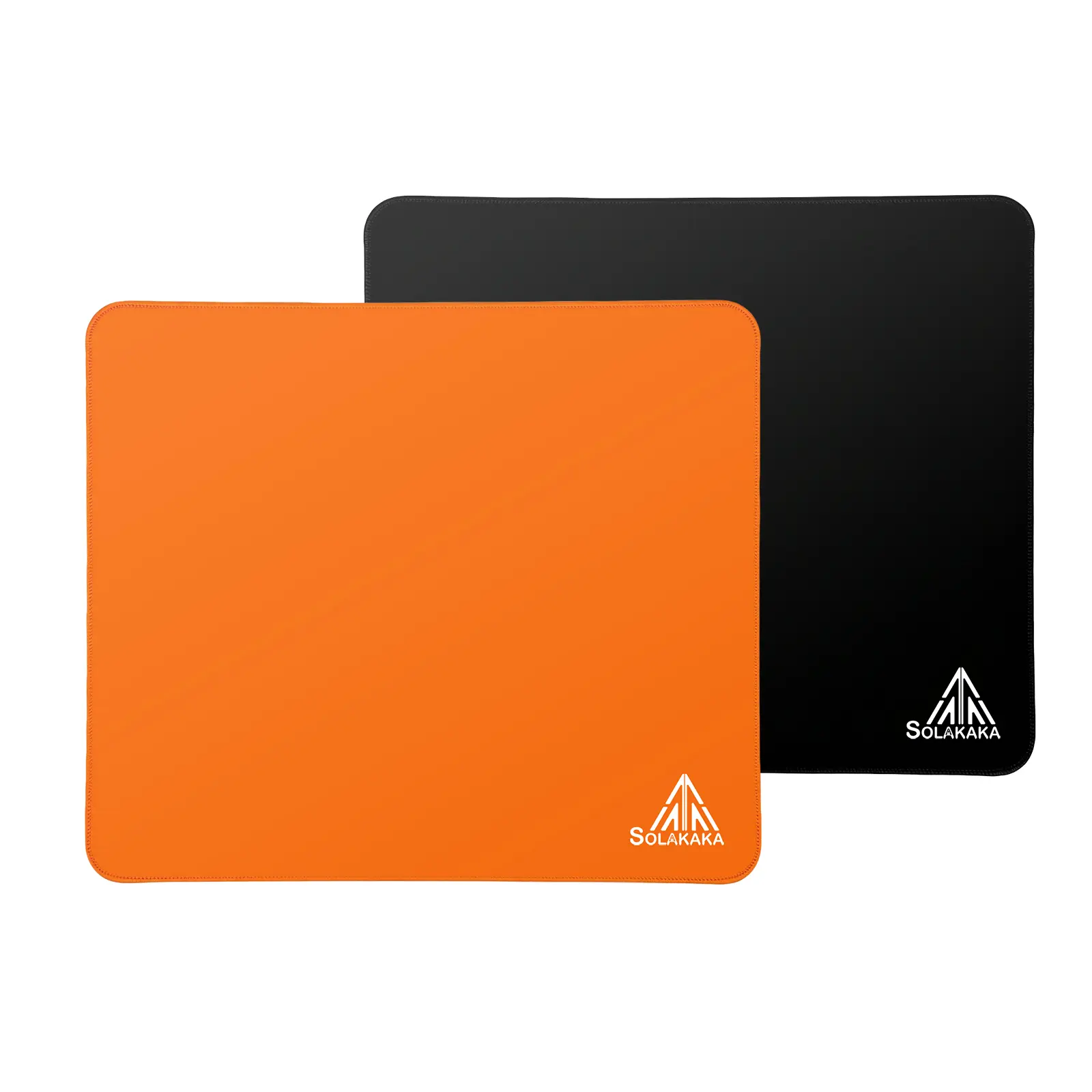 SOLAKAKA EP9 Black Gaming Mousepad, 4MM Thick 17.7"x15.7" Micro-Woven Precision Surface Mouse Pad, Non-Slip Rubber Base, Stitched Edge for FPS, MOBAs, Mouse Pads, Pad Mouse Pads,back to school,back to school haul