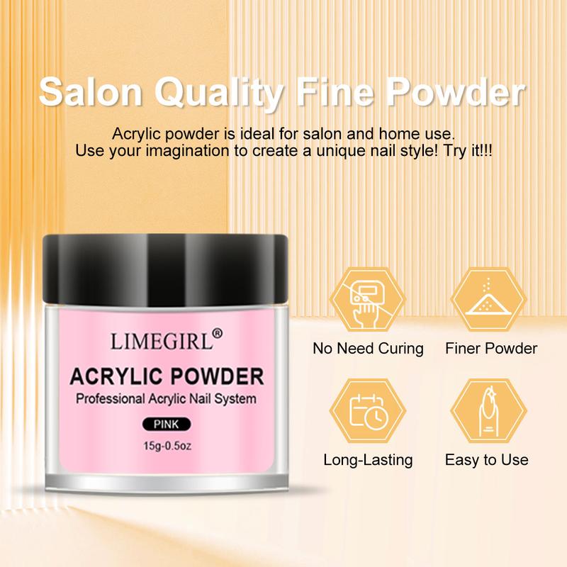 Cutics Acrylic Nail Kit for Beginners Professional Set with Nude Powder Gel Polish Glitter Decorations Gift for Women Manicure Tools & Essentials