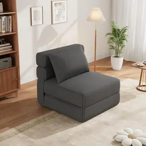 GARVEE Versatile Folding Sofa Bed with Comfortable Design, Easy Conversion Between Sofa and Bed, Perfect for Small Spaces, Guest Rooms, and Multi-Functional Living Areas
