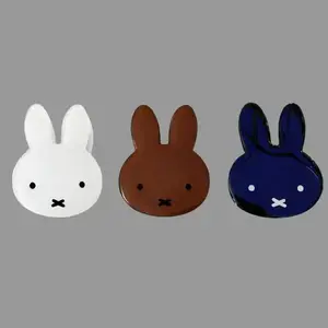 Bunny Rabbit Phone Grip  Miffy-Style Phone Holder  Kawaii Phone Grip, Accessory, Holder, Charm, Kindle Stand