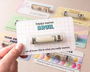 Easter Funny Cash Gift - Cute Money Holder Gift for Easter Basket Filler - Teen, Tween, Kids, Girl or Boy Clever Gift