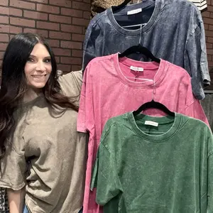 Oversized washed tops Oversized washed tops