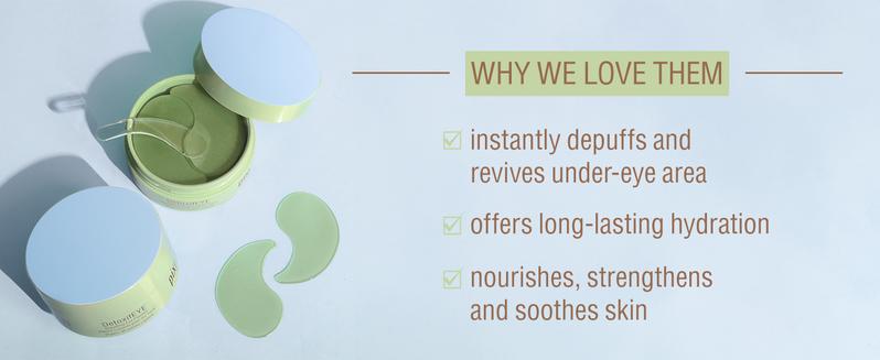 Pixi DetoxifEYE - Depuffing Hydrogel Eye Patches with Cucumber Skin Care Comfort