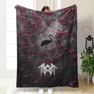 Soft Funny Throw Blanket Sleep Token Pattern Flannel Blanket  Soft Blankets, Perfect for Home Bedroom Bed Sofa Picnic Travel and Office Use Ideal for Holiday Gifts.