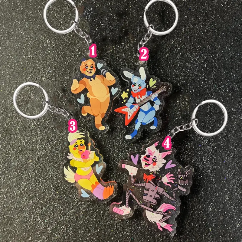 FNaF 2 Keychains!