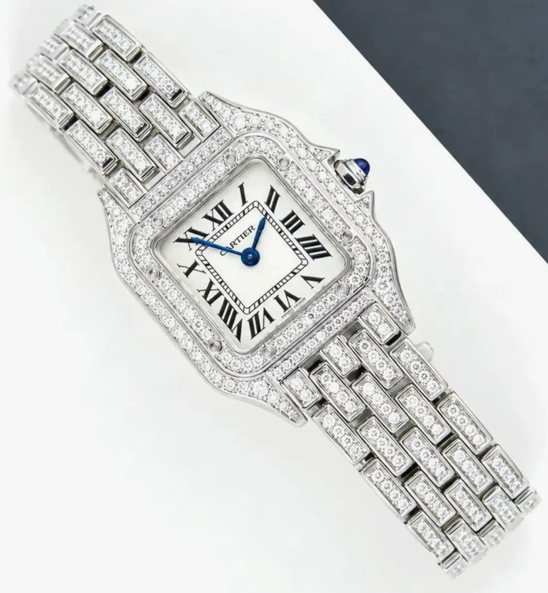Cartier Panthère de Cartier Watch （Aftermarket Diamond-Set）22mm Reference： WSPN0006/2741