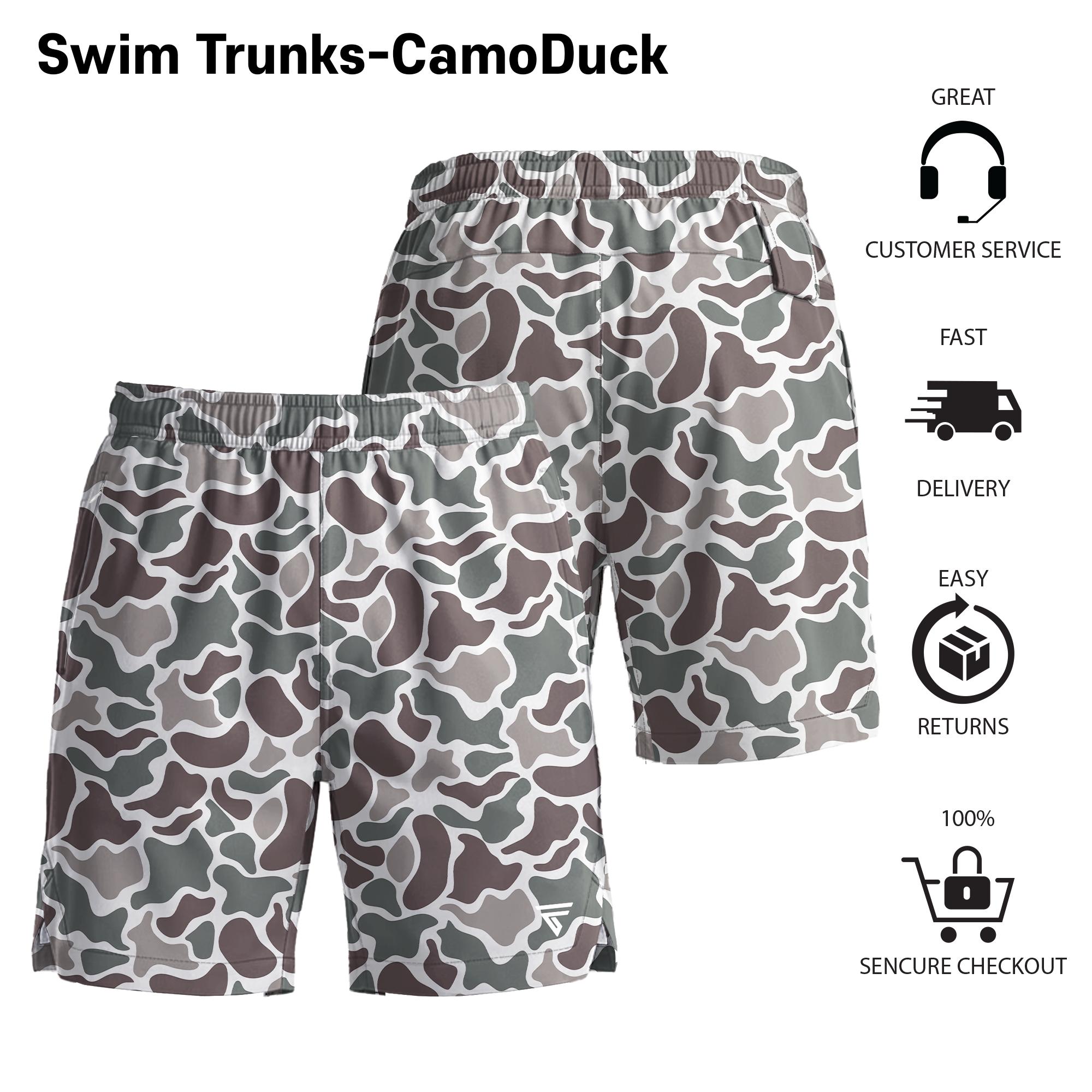Men&rsquo;s 7" Swim Trunks 2-in-1 with Compression Liner, Pockets, Drawstring, Stretch Quick-Dry &ndash; Gym, Running, Swimming, Hiking, Beach & Pool Swimwear Shorts Summer Swim Bottoms