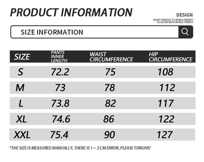 Men's Casual Striped Printed Comfortable Straight-Leg Sports Pants Suitable for Spring and Summer Wear Athleisure Style Bottoms