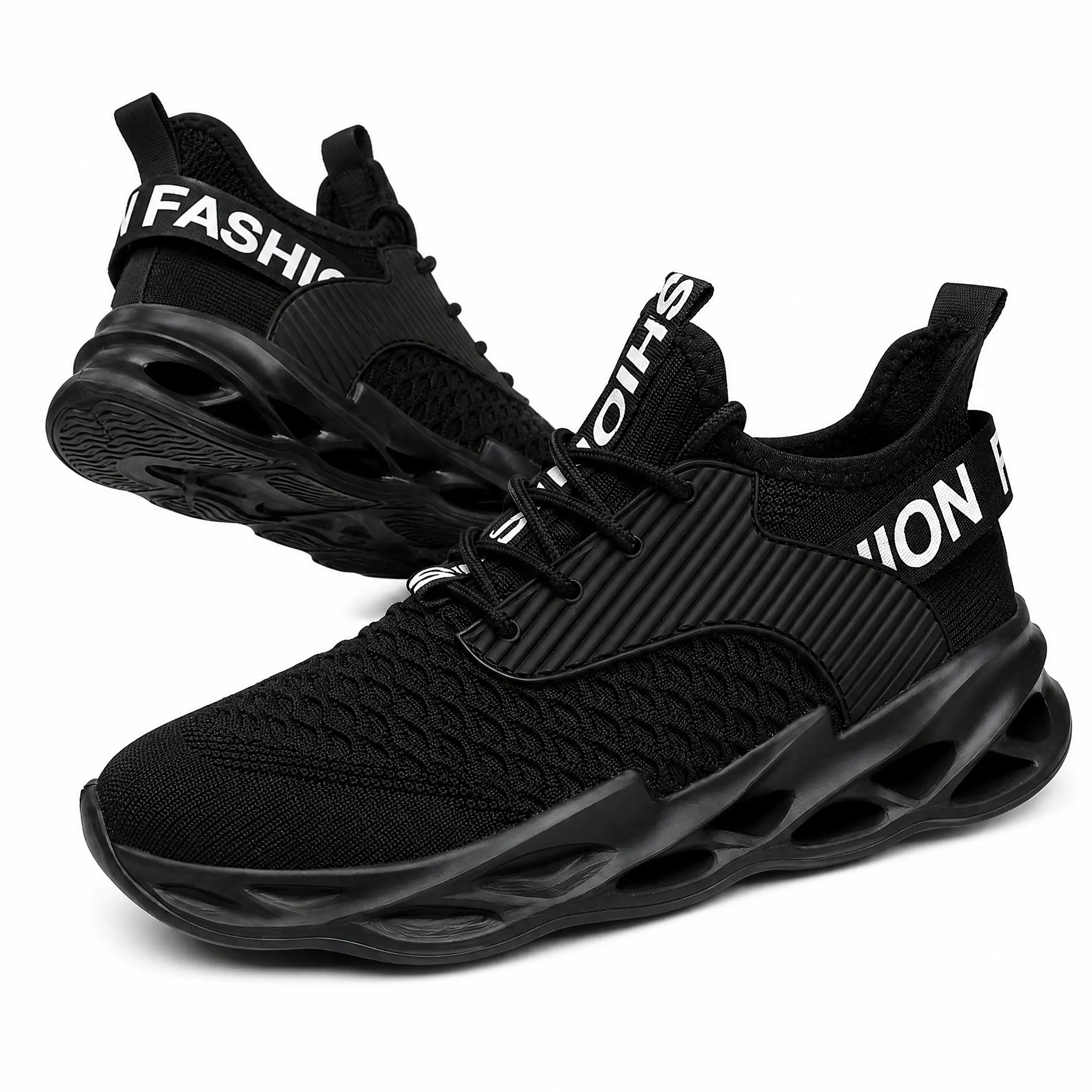 Men's Running Trainers, Blade-Sole Non-Slip Fashion Sneakers, Breathable Mesh, Soft Sole, Casual Athletic Walking Shoes, Trainer，good guy shoes，cute shoes，shoes start k