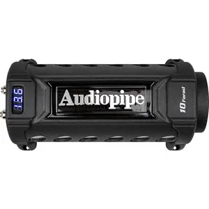Audiopipe 10 Farad Capacitor w/ Digital Display & Status Indicator ACAP-D10000 Audiopipe 10 Farad Capacitor w/ Digital Display & Status Indicator ACAP-D10000
