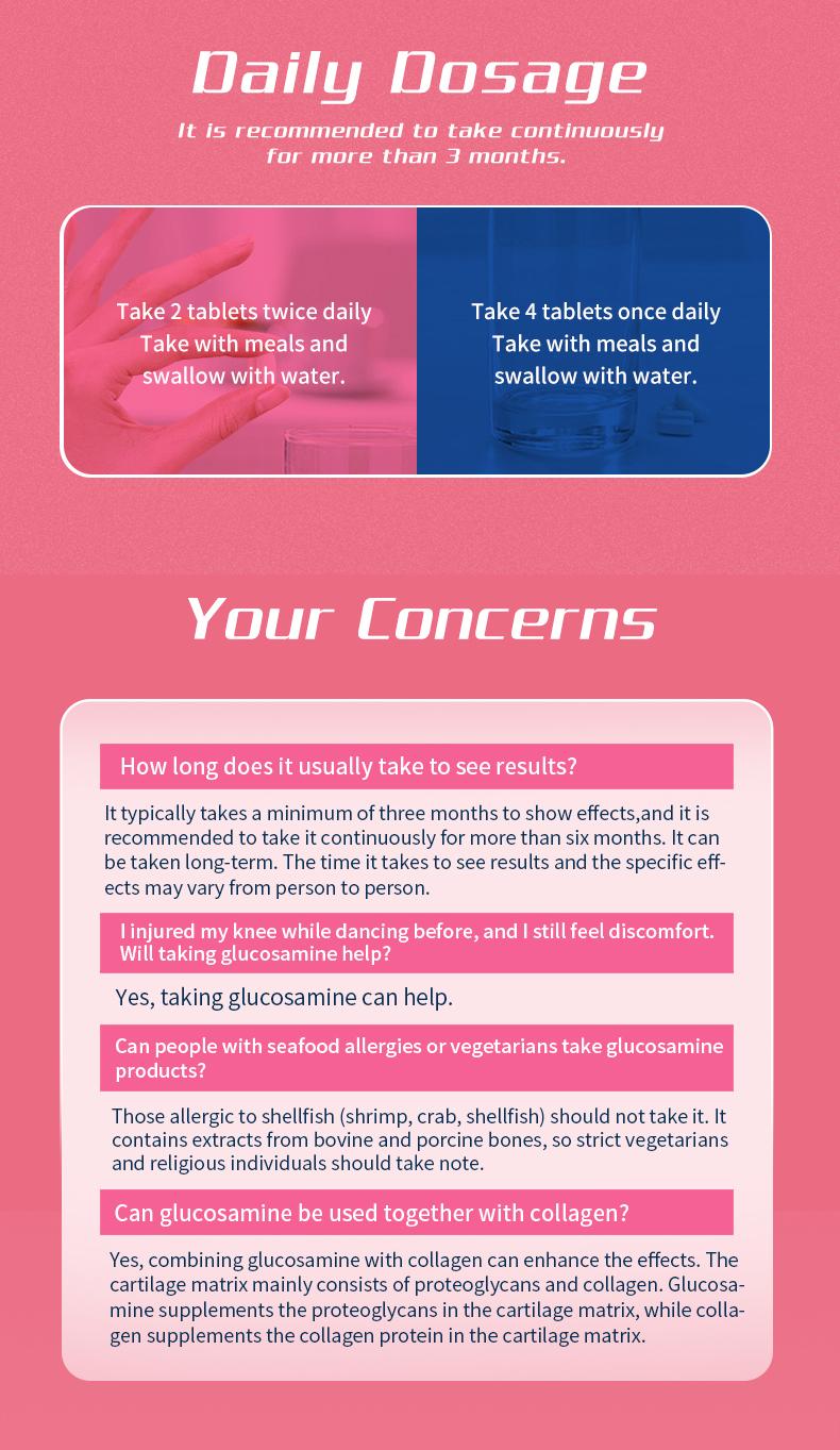 【Joint Health】UP Inner Outer Move Free Joint Health 7-in-1 Glucosamine Chondroitin Plus Calcium Complex Vitamin Supplements for Women 120 Pills with Minerals & Vitamins for Joint Strength and Skin Health