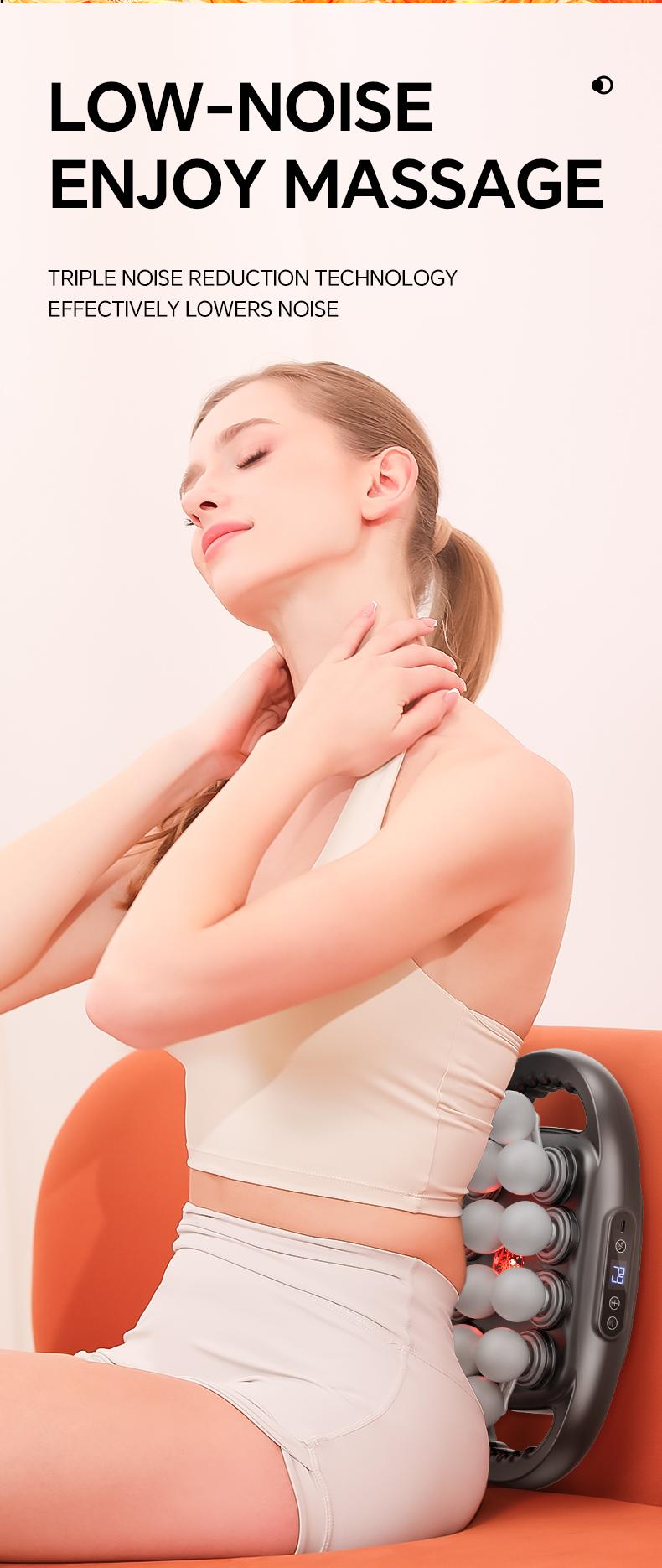 BENBO 20-Ball Massage Gun with 30 Levels & 9 Modes, Quiet Muscle Massager for Back, Shoulders, Legs & Feet, Adjustable Intensity for Daily Relaxation BENBO 20-Ball Massage Gun with 30 Levels & 9 Modes, Quiet Muscle Massager for Back, Shoulders, Legs & Feet, Adjustable Intensity for Daily Relaxation