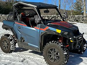 Nilight UTV Side Mirrors Compatible With 2015-2023 Polaris Ranger 1000 Can-Am Defender Maverick Trail Pro-Fit Cage Profiled Tube Adjustable Break-Away Rear View Mirror Car Accessories Truck