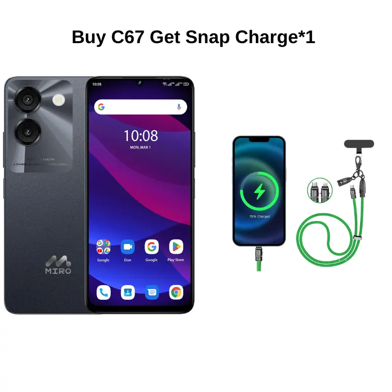 C67 Black（Free Snap Charge）