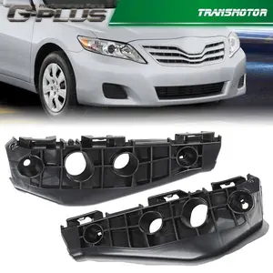 Fit For 2009-2010 Toyota Corolla Front Bumper Bracket Mount Support Driver & Passenger Side Pair