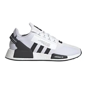 adidas Mens Nmd R1 V2 Lace Up Sneakers Shoes Casual - White