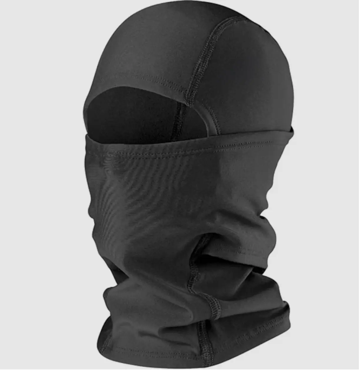 Pro Hyperwarm Therma-FIT Hood Black One Size Unisex Warm Face Cover for Outdoor Activities