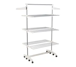Everyday Home Heavy Duty 3 Tier Laundry Rack Clothing Shelf