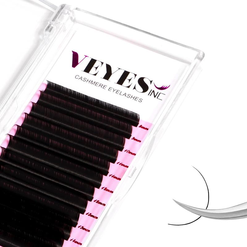 VEYELASH Cashmere Eyelashes Individual Eyelash Extension Textured Lashes for Professional use