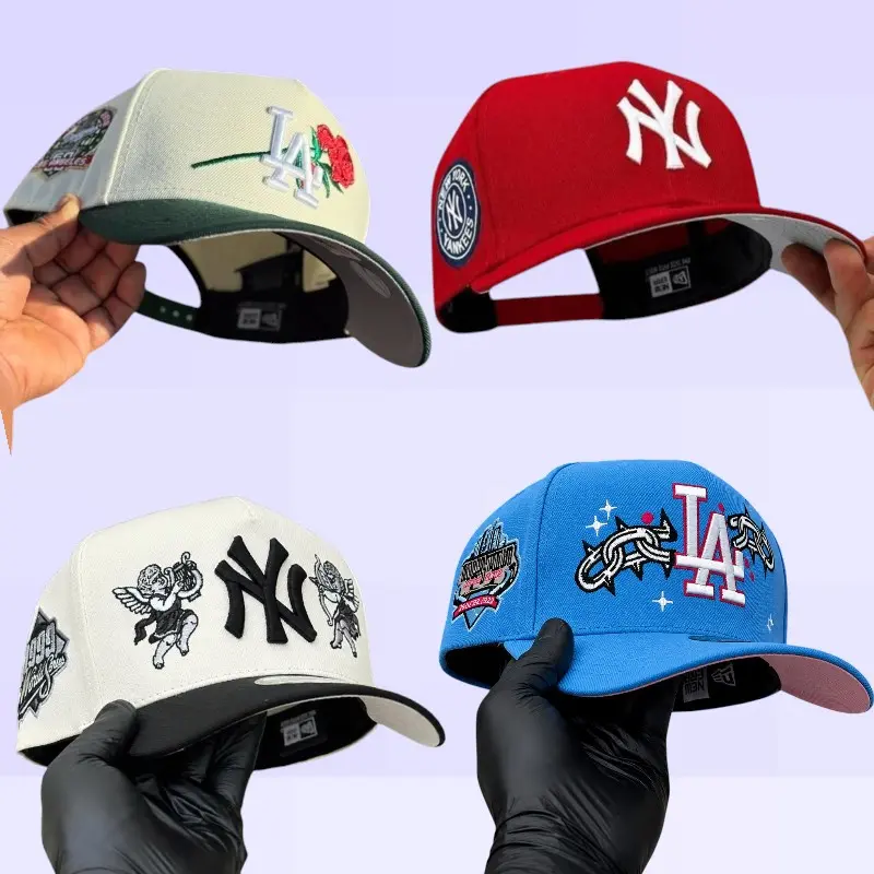 New Era MLB Los Angeles Dodgers & New York Yankees 9FORTY 59FIFTY Cap – Fitted Snapback Gorras Unisex, Streetwear Baseball Hat for Men Women, Adjustable Trucker Style, Moda Urbana USA 2026, Vintage Sport Aesthetic, Trending TikTok Headwear