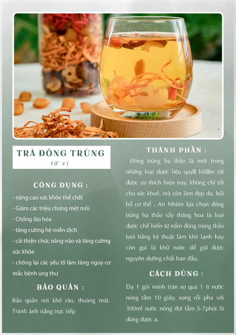 Tra Thao Moc PUREGANIC Herbal Tea - 30 Bags, jujube, goji berry