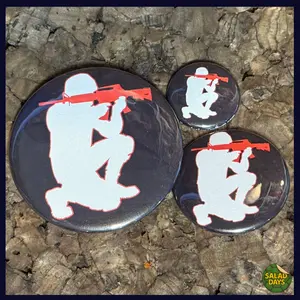 Unsupported Military -Button/Bottle Opener-