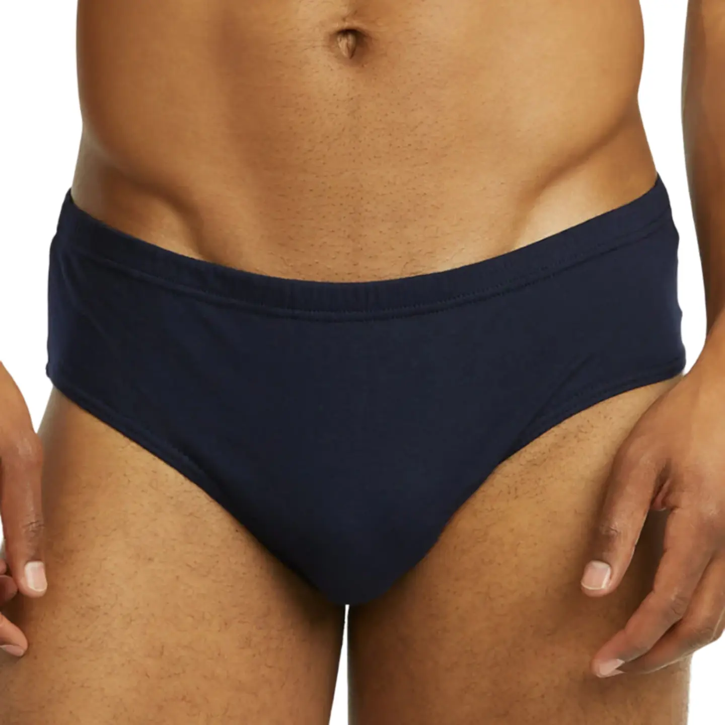 6 Pack Men's Triangle Briefs 100% Cotton Tag-Free Low Rise Elastic Waist Moisture Wicking Tagless Woven Underwear S-XL Soft Breathable Menswear on trend feminine casual chic delicate dressed up