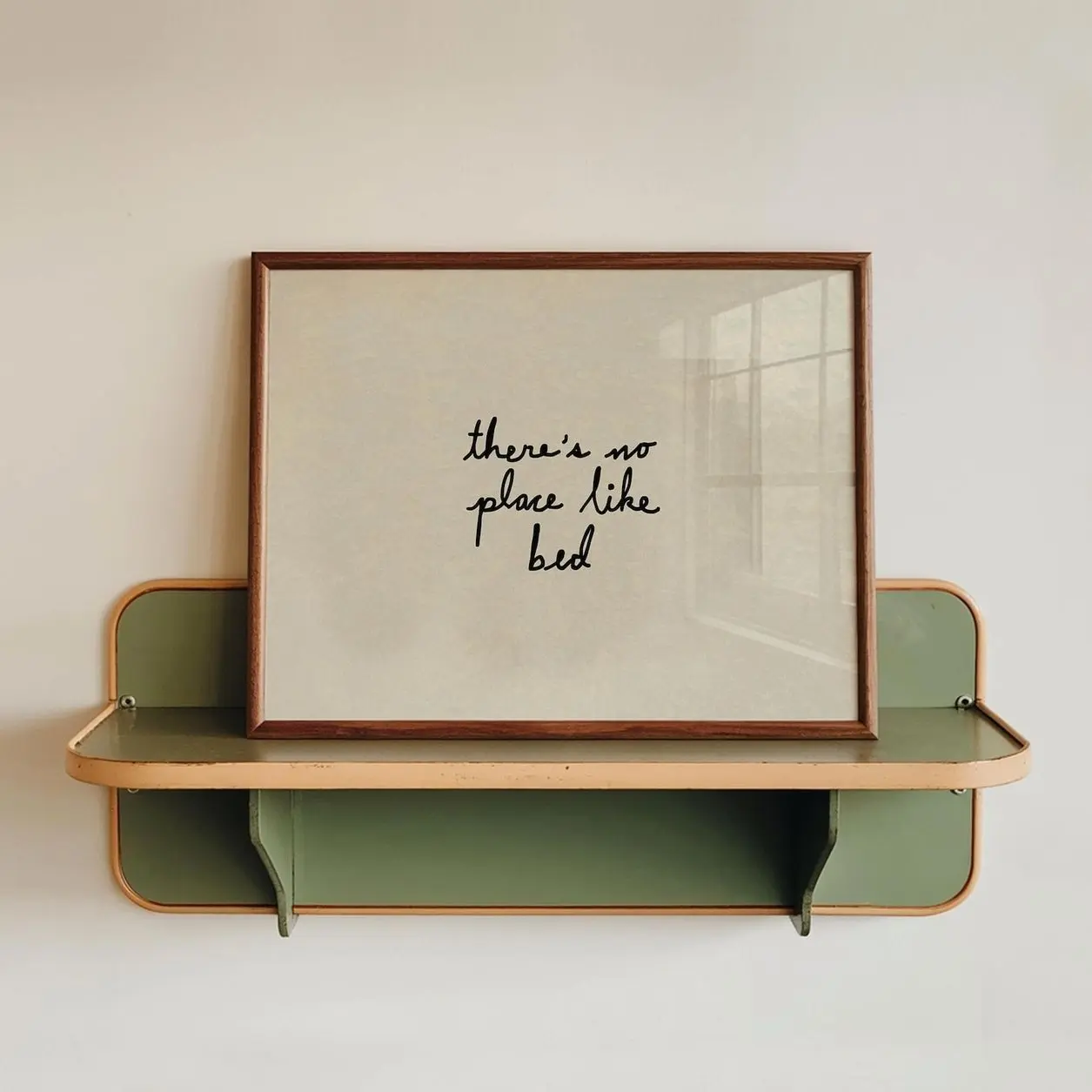 Funny Bedroom Print: Hand-Drawn Poster, Bed Poster 1
